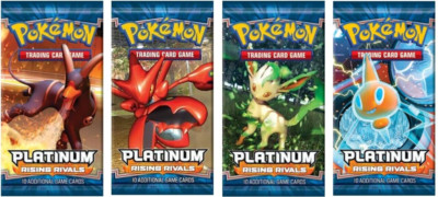 2009 Pokemon Card Game (TCG) - Platinum Rising Rivals - Empty Booster Wrappers