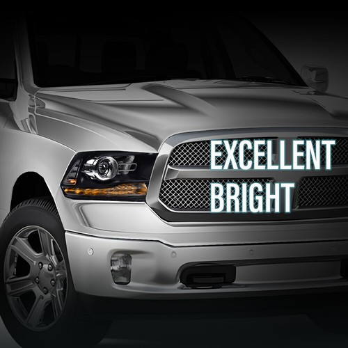 LED DRL Projector Headlights w/ Harness Fit For 09-18 Ram 1500 2500 3500 Black - Picture 11 of 12