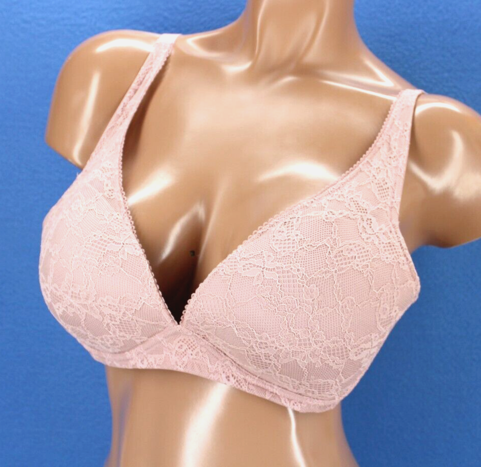 Uniqlo Wireless Lined T-shirt Bra Size 38 40 B C #D6288 UK