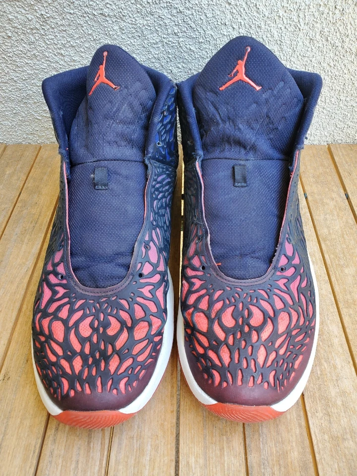 Zapatos de baloncesto Nike Air Jordan Ultra Fly azul rojo universitario infrarrojo talla 15 Foto 4 de 4