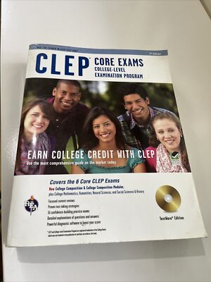 CLEP Core Exams College Level Examination Program 7th Edition