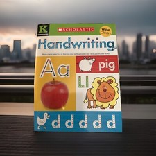 Scholastic Handwriting Kindergarten Learning Wipe Clean