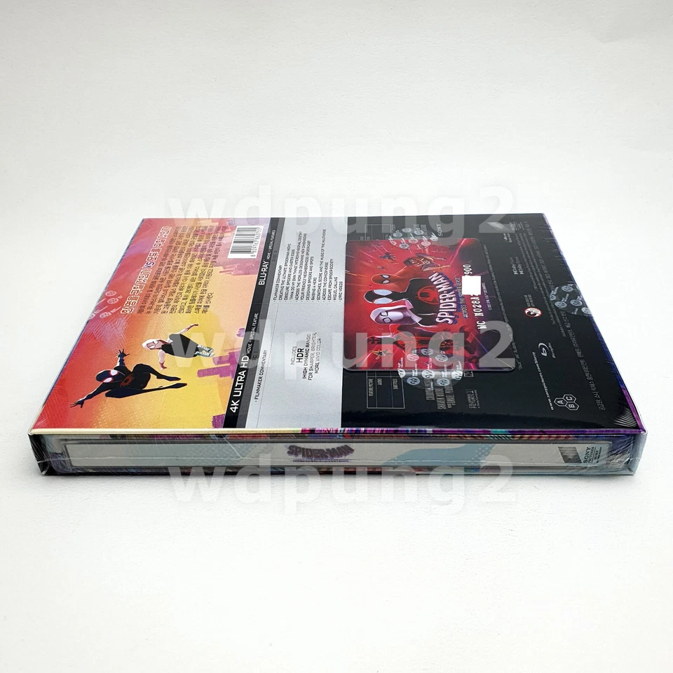 Spider-Man: Across the Spider-Verse 4K UHD + BLU-RAY Steelbook Full Slip A2 WeET - Image 4 of 4