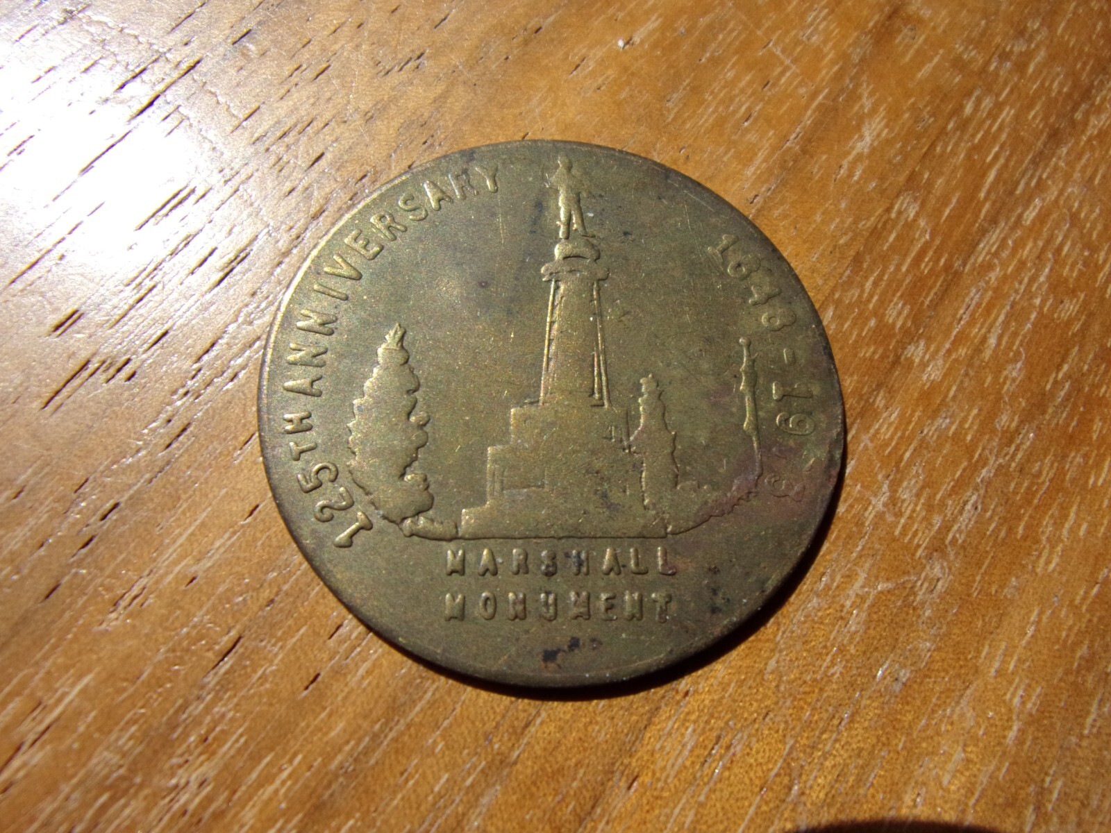 COLOM CALIFORNIA SUTTERS MILL TOKEN