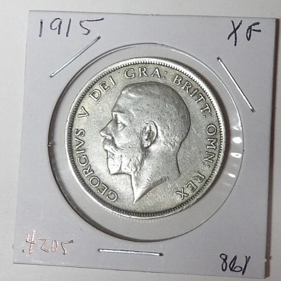 Silver 1915 Year UK Half Crown Coins for sale | eBay