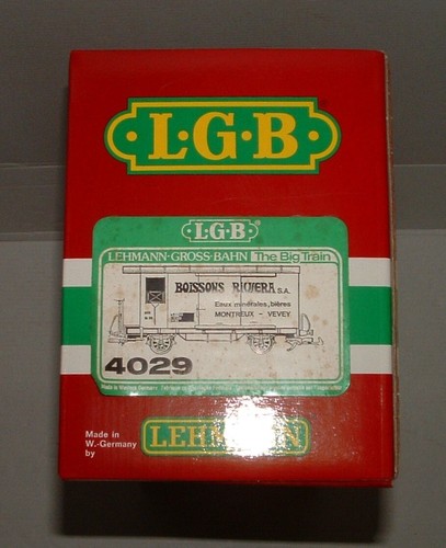 LGB 4029 Kühlwagen Gk 518 MOB "BOISSONS RIVIERA" G #V-1124 - Picture 3 of 3