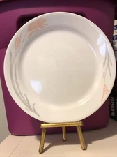 CORELLE CORNING FLORAL WISP  DINNER PLATES   10 1/4"  SET OF 2  