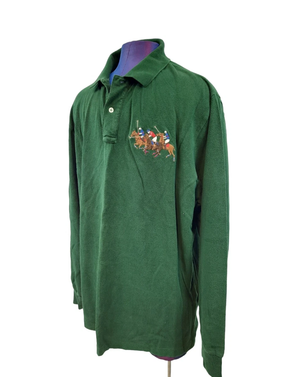 Khaki green ralph lauren shirt cheap