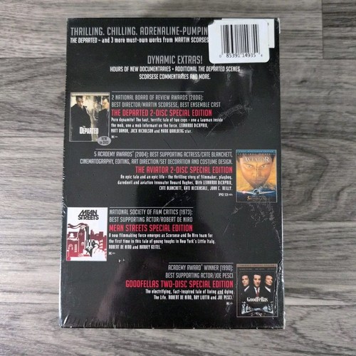 DVD Scorsese Collection (2007, 6-Disc Set), classic film collection NEW in pack - Picture 2 of 6