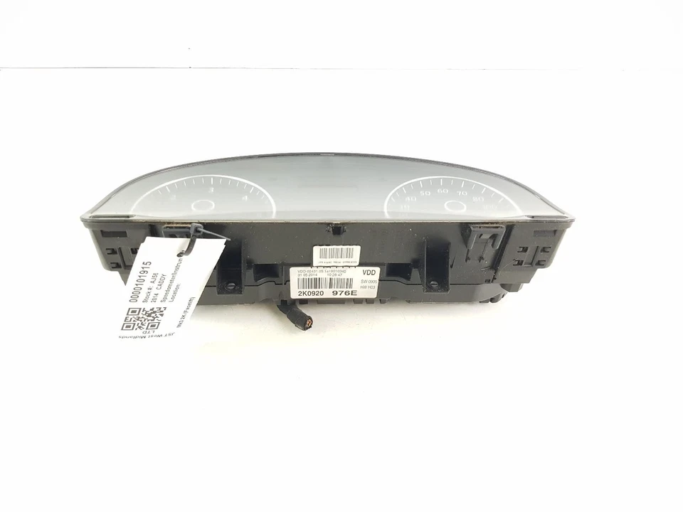 VOLKSWAGEN CADDY SPEEDOMETER CLUSTER 1.6L DIESEL 2K0920976 MK3 2K 2014 — 第 2/4 张图片