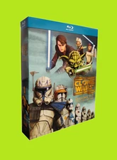 STAR WARS: THE CLONE WARS: The Complete Series, Season 1-7 (Blu-ray, 12-disc)