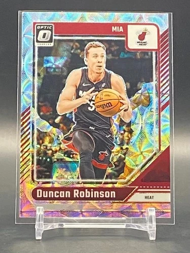 2024-25 Panini Donruss Optic Duncan Robinson Premium Box Set #/249 Heat #199