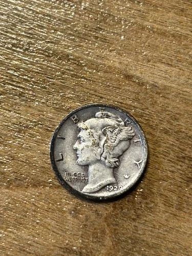 1929D Mercury Dime VF
