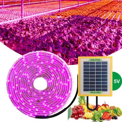 Solarenergie Grow Light Strip Pflanzenlampe Streifen Wachstumslampe Lichtbalken
