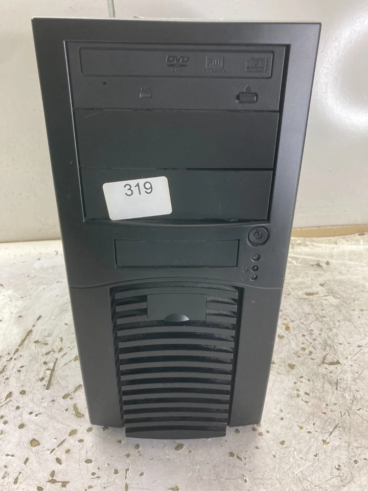 Retro ATX Gehäuse schwarz