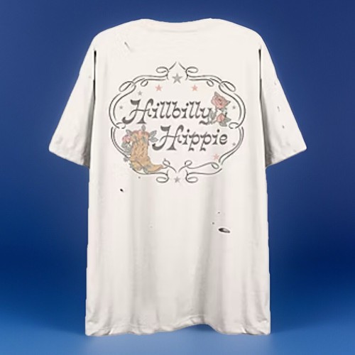 Camiseta Lainey Wilson Manga Corta Gráfica Marfil Envejecido XL 🆕 Unisex - Imagen 2 de 5