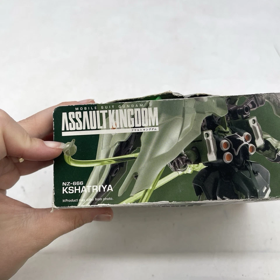 RARO Bandai EX01 KSHATRIYA NZ-666 SDCC 2013 Exclusivo Gundam Assault Kingdom Foto 3 de 4