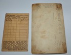 RPPC Railroad Car & 1927 Norfolk & Western Railway Conductors Card, from Estate — photo 2