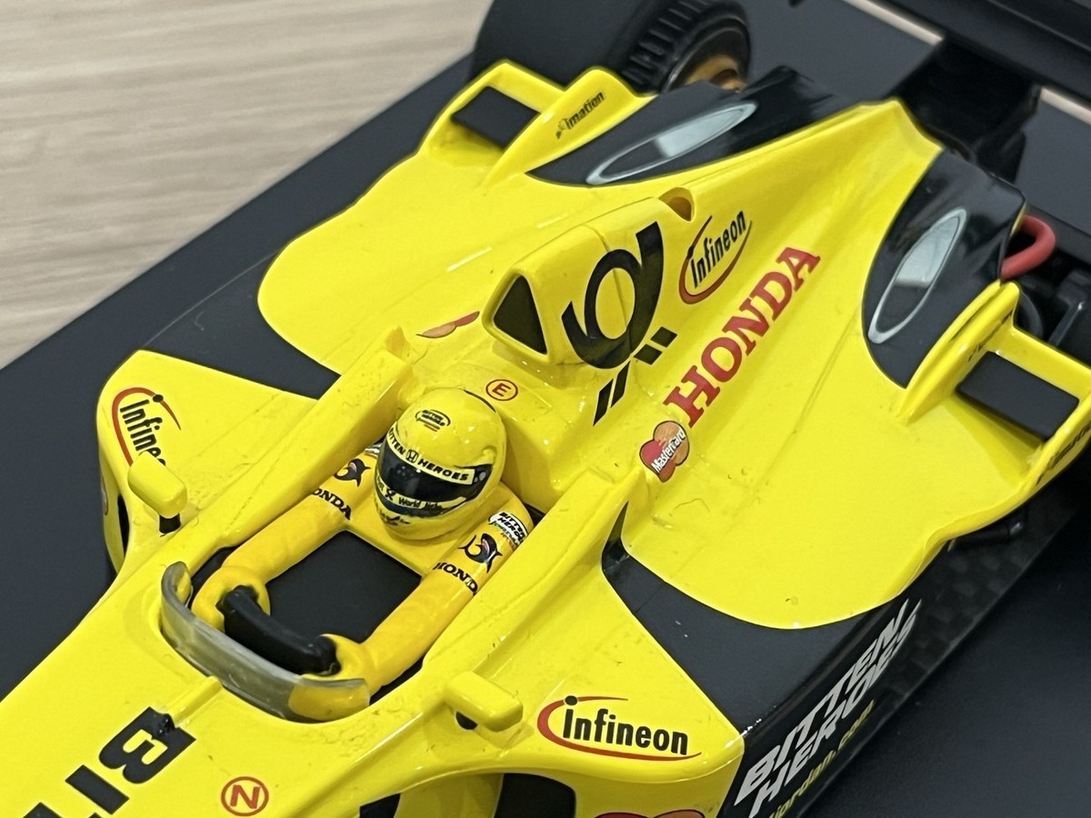 ②OLD Super Very Rare Kyosho MINI-Z Racer F1 BODYSET JORDAN HONDA