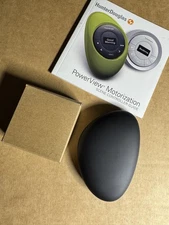 HunterDouglas Gen2 PowerView Black Scene Selector Remote Control + Pebble Holder