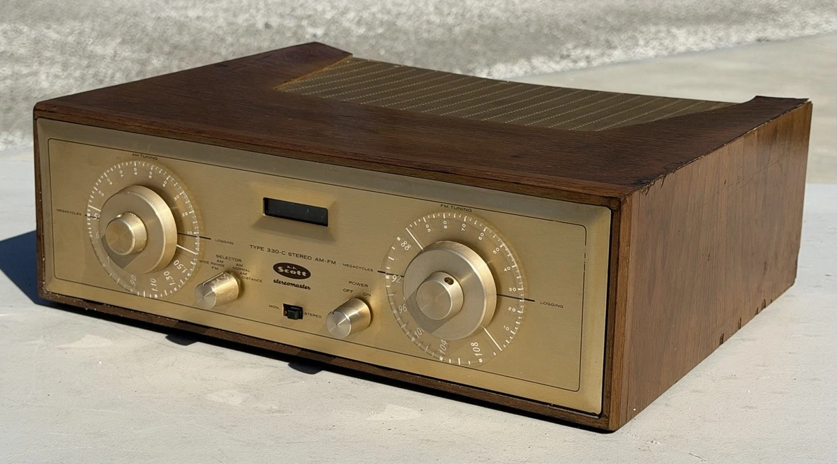 Tuner Scott 431 FM-AM Vintage - Rare - Occasion