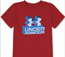 Under Armour Toddler  Little Boys 1 Block Logo Graphic T-Shirt