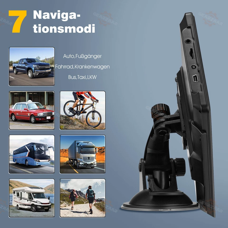 Auto Navigationsgerät GPS GPS-Navigation 8G+256MB Navigation PKW LKW KFZ Truck - Bild 4 von 4