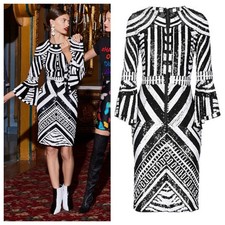 Alice + Olivia NWT Jae Sequin Fitted Midi Gown Dress Size 2