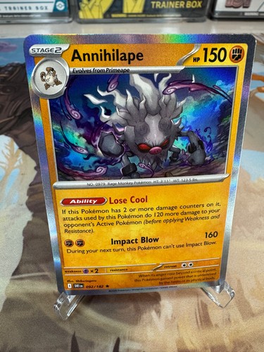 Annihilape 92/182 - Holofoil NM - SV: Destined Rivals - Pokémon TCG