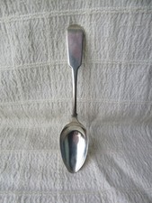 RARE SCOTTISH PROVINCIAL SILVER TEA SPOON, ABERDEEN, ALLEN, 1794 - 1799, 12.3gs