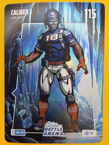 Bo Jackson Battle Arena CALIBER Caleb Williams CHILL #chill-98 ICE