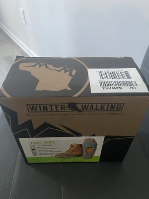 Winter Walking Easy Spike Ice Cleats Traction Device, MPN 30550