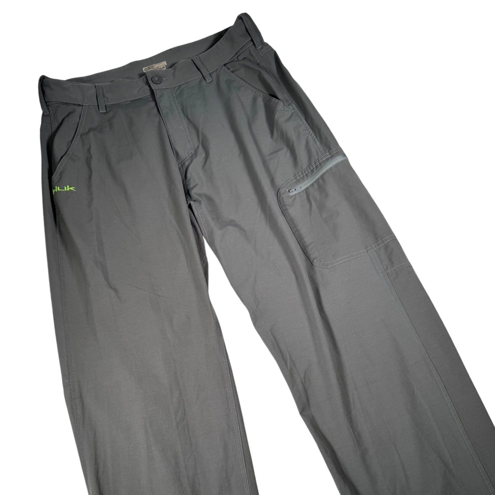Huk Performance Fishing Pants Mens XL Gray Cargo Stretch Outdoor Hiking Trousers
Opens in a new wind