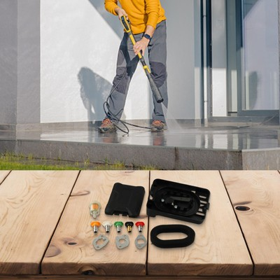 #ad #ad Pressure Washer Air Filter Set for RY802900 with 5 Nozzles and Gaskets AU $46.00