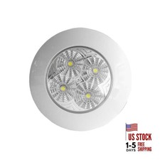 4.7 inch RV LED Ceiling Light, Dome Lighting Fixture, Surface Mount Round