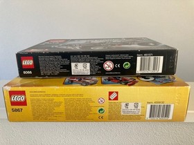 LEGO TECHNIC Creator Set 5867 Red Car & 8066 Off Roader 2 Pieces