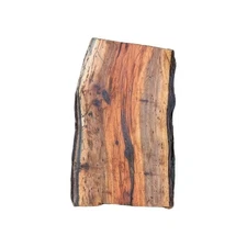 Pecan Wood Slab - Spalted Live Edge - Approx. 20x12in - Unfinished...