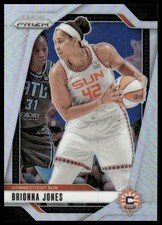 Brionna Jones 2024 Panini Prizm WNBA #27 Silver Prizms Connecticut Sun