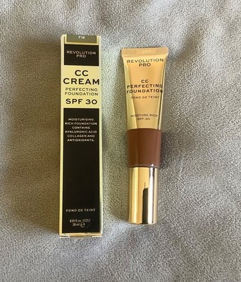 REVOLUTION PRO CC CREME PERFEKTIONIERENDE GRUNDIERUNG - FARBTON F16 - LSF30 - NEU IN VERPACKUNG
