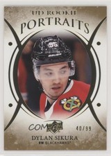 2018-19 Upper Deck UD Portraits Rookies Gold Foil 40/99 Dylan Sikura #P-92 a3q
