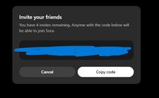 OpenAI Sora 2 Invite Code - FAST Email DELIVERY