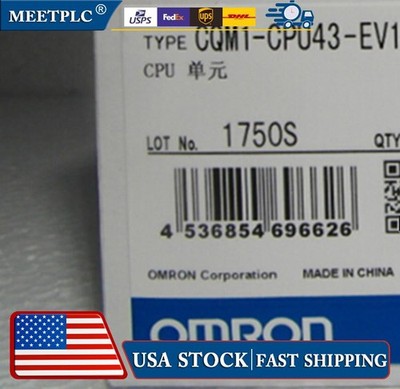 OMRON CPU CQM1-CPU43-EV1 CQM1CPU43EV1 NEW 2-5 days delivery