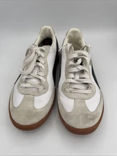 Puma 356999-12 GAT Sneakers Men’s 9.5 White Suede Gum German Army Trainer Style