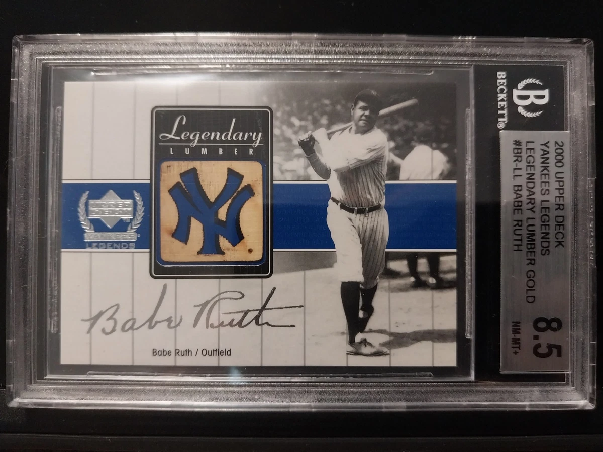 2000 Upper Deck Yankee Legends - Babe Ruth #BR-LL for sale | eBay