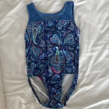 Plum Practicewear Paisley Leotard CM