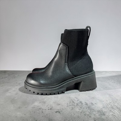 Steve Madden Holley chunky block heel ankle boot Women s Shoe Size 6.5