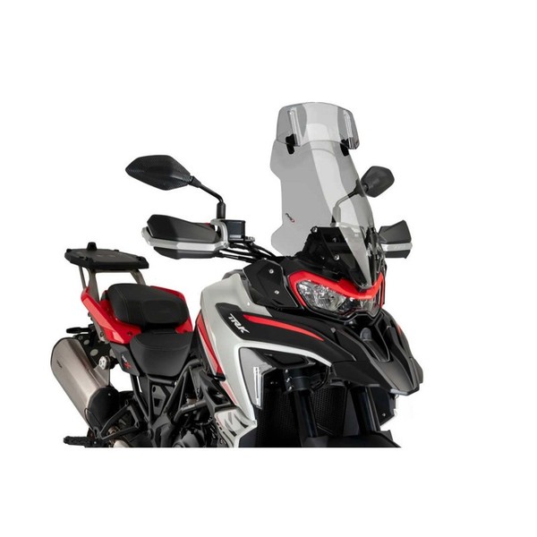 Puig Touring BILDSCHIRM-VISIER FUR Benelli TRK 702 23-24 Light Smoke-image
