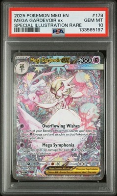 ポケモンカードゲーム MEGA Gardevoir ex #092 GEM MINT 10 PSA 10 Mega Gardevoir ex MUR 092/063 Mega Symphonia M1S Pokemon