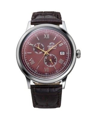 ORIENT Men Analog Automatic Casual Watch Classic Dress Brown Dial Waterproof Rou