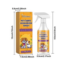 Pet Odor Cleaner Deodorizer Natural Formula Scent Eliminates Urine Smells Long